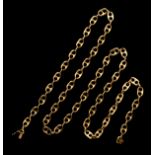 An 18ct gold necklace, length 92 cm - weight: 51,9 g