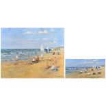 Van Noort A., two beach views, 30 x 60 / 80 x 100 cm Is possibly subject of the SABAM