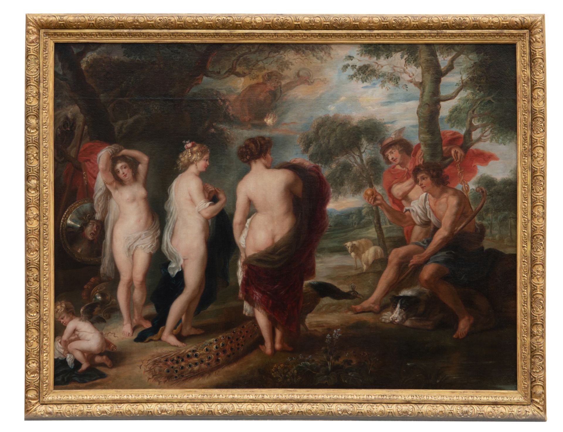 No visible signature, after the famous 'Judgement of Paris' by Peter Paul Rubens, The National - Bild 2 aus 3