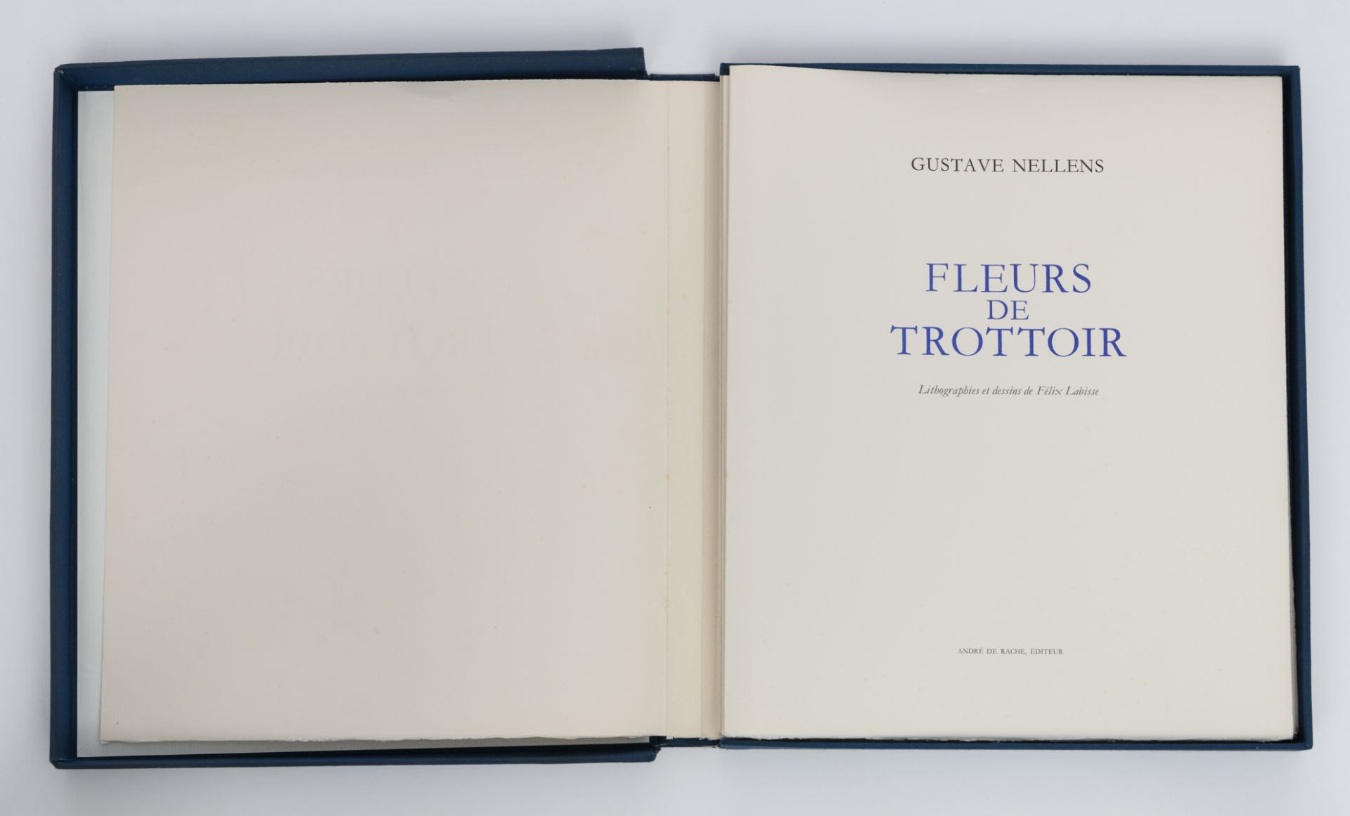 Nellens G., 'Fleurs de trottoir, lithographs et dessins de Félix Labisse', André De Rache, - Bild 4 aus 8