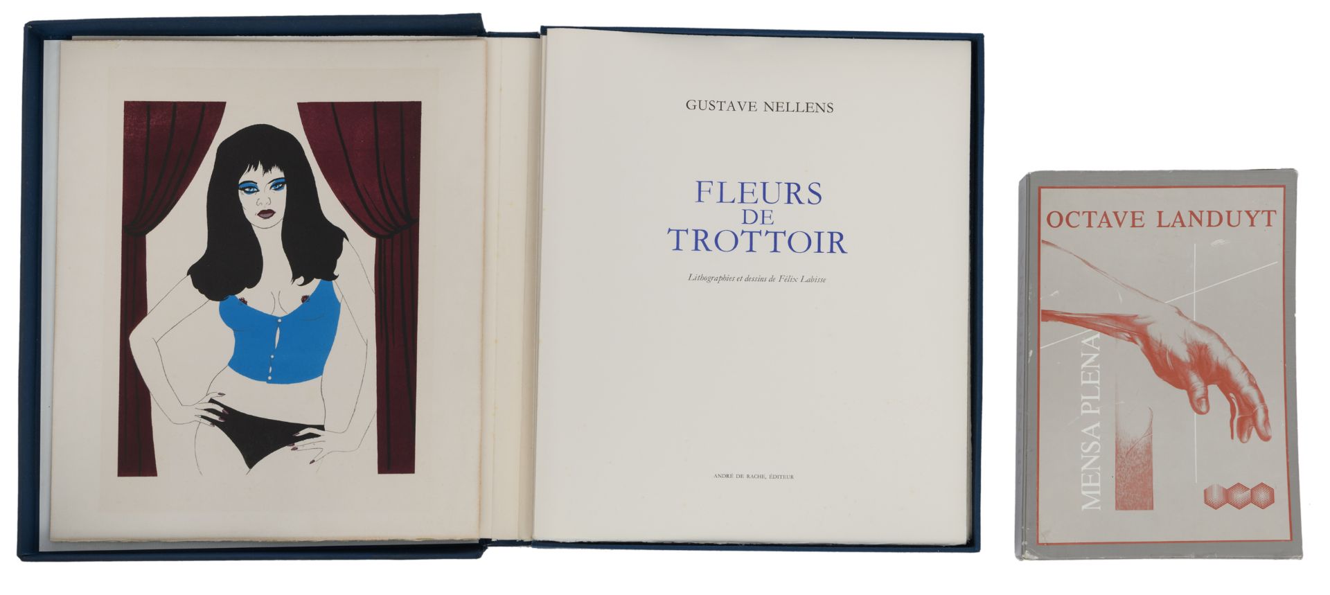 Nellens G., 'Fleurs de trottoir, lithographs et dessins de Félix Labisse', André De Rache,