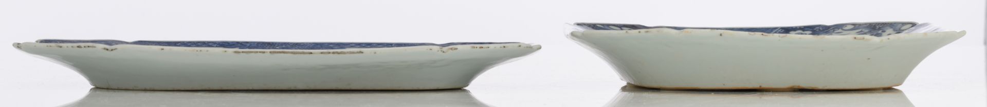 A Chinese Nanking export porcelain tureen, decorated with a pavilion in a mountainous river - Image 21 of 22