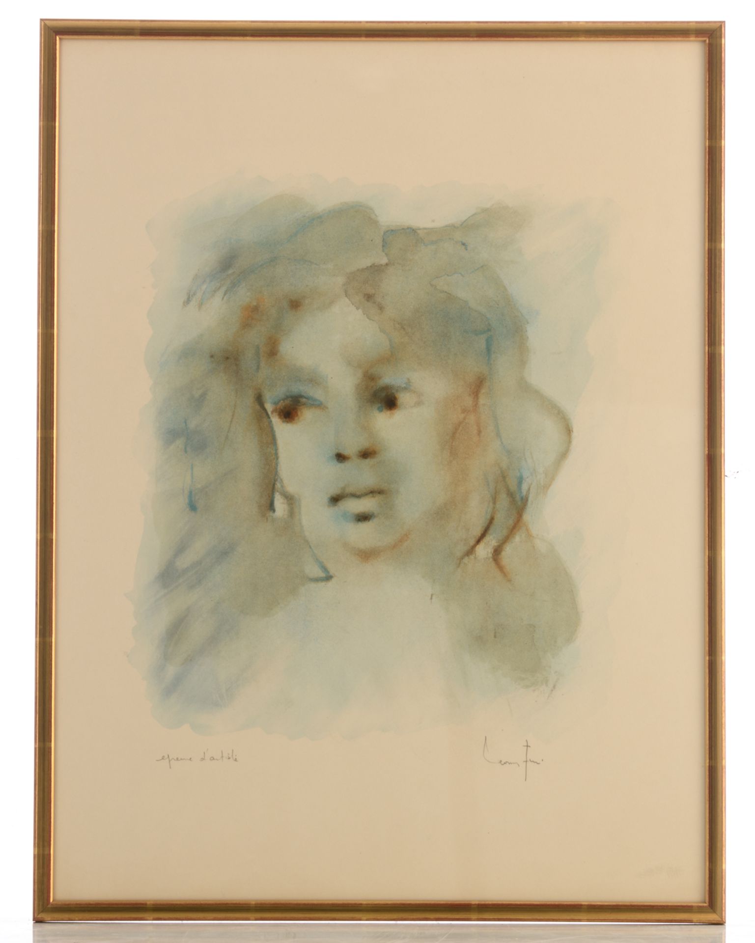 Five lithographs by Leonor Fini, E.A., 47 x 64 - 53 x 72 cm Is possibly subject of the SABAM - Bild 6 aus 12