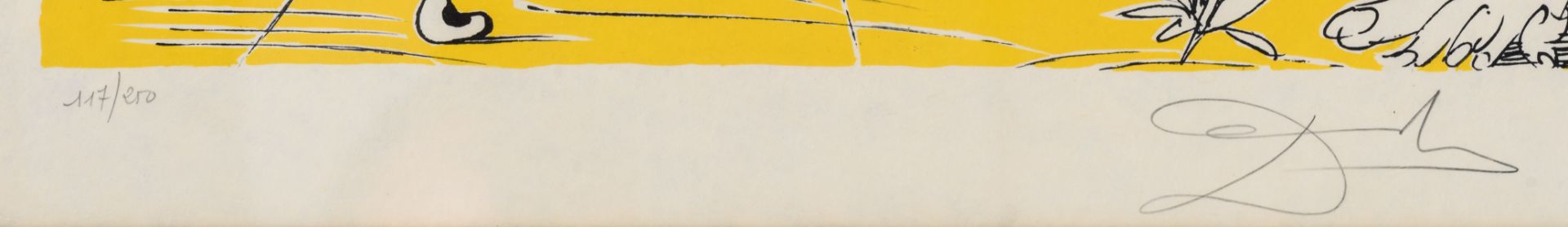 Dali S., 'Les Songes drolatiques de Pantagruel', four colour lithographs, N° 117/259, 48 x 67 cm - Bild 6 aus 9