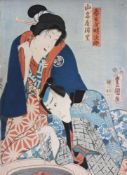 Utagawa Kunisada gen. Toyokuni (Japan, 1768-1825) wohl signiert, Verlegerzeichen nicht