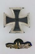 Preussen, Eisernes Kreuz 1914, 1. Klasse, Fertigung 30er Jahre, an Nadel, guter Zustand, dabei