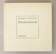 Clemens Mettler, Findelbuch, Zürich 1993; ALters- und Gebrauchsspuren, Raucherhaushalt.