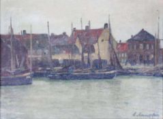 Eugen KAMPF (1861-1933), prominentes Mitglied der Düsseldorfer Malerschule, Öl auf Hartfaser,