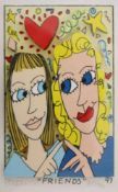 James RIZZI (1950-2011), "FRIENDS", 1997, 3D-Konstruktion, untertitelt, sign. Expl. Nr. 347/350,