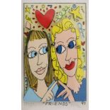 James RIZZI (1950-2011), "FRIENDS", 1997, 3D-Konstruktion, untertitelt, sign. Expl. Nr. 347/350,