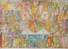 James RIZZI (1950-2011), "THE BEST ART IS A GOOD HEART", 2000, 3D-Konstruktion, untertitelt,