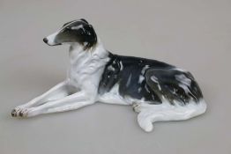 Rosenthal Porzellan, Windhund, Entwurf: Max Valentin 1913, Signatur, Modellnummer 200,