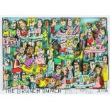 James RIZZI (1950-2011), "THE BRUNCH BUNCH" 2002, 3D-Konstruktion, untertitelt, sign. Expl. Nr.