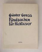 Günter Grass, Fundsachen für Nichtleser, Nr. 367/400, signiert, Steidl 1997. Raucherhaushalt.