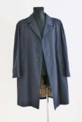 Burberry, Herren-Mantel in Dunkelblau/ Blue Carbon, wohl älteres Modell des Camden Car Coat,