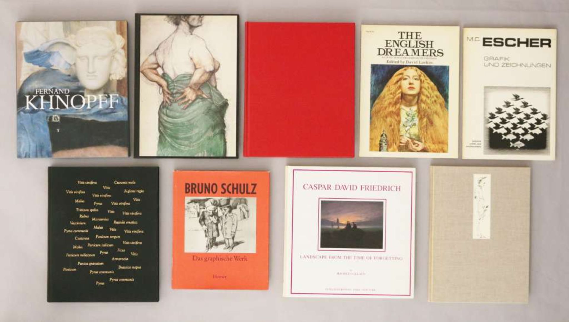 Konvolut Künstler und Nachschlagewerke, neun Bücher: Gertrude Degenhardt, Farewell to Connaught;