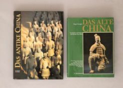 Konvolut China, zwei Bücher: Maurizio Scarpari, Das antike China; Roger Goepper, Das alte China.