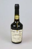 Calvados, 1 Flasche, 70 cl., Jahrgang 1945, Hersteller: Christian Drouin Domaine Coeur de Lion,