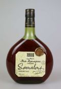 Armagnac, 1 Flasche, 0,7 l, Jahrgang 1900, Hersteller: Samalens, Bezeichnung: Bas Armagnac,