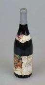 Rotwein, Flasche Côte-Rôtie, La Turque 1990, E. Guigal, Cote du Rhone, 0,75 L, Etikett