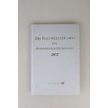 Jahrbuch Die Postwertzeichen der Bundesrepublik Deutschland 2017 Silberling, Neuware.