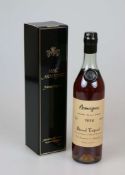 Armagnac, 1 Flasche, 70 cl., Jahrgang 1898, Hersteller: Marcel Trépout, Bezeichnung: Armagnac,