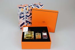 HERMÈS, Geschenkbox TERRE D'HERMÈS Duft-Set, Neuware von 2017, im Okt.