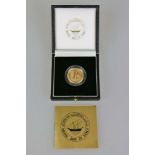 Kuwait, Goldmünze 50th Anniversary of Exporting the 1st Oil Shipment (1946-1996), issued by the