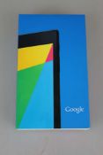 Tablet-PC Asus Google Nexus 7 (2013), 32 GB, schwarz, Neuware, ungeöffnet, Garantie abgelaufen,