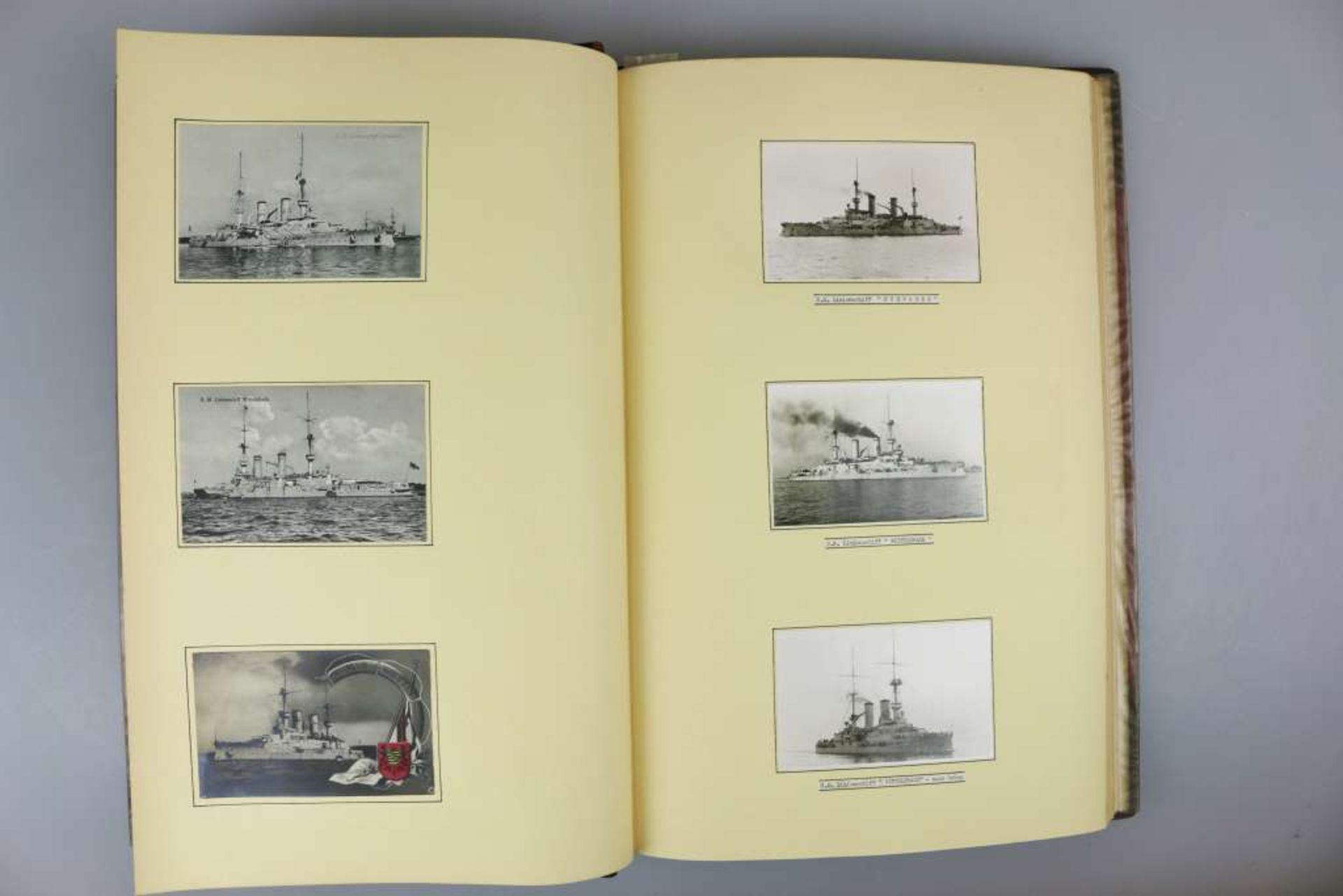 Marine-Archiv, 13 großformatige Alben mit Abbildungen/ Fotos/ Zeitungsausschnitten fast sämtlicher - Bild 3 aus 6