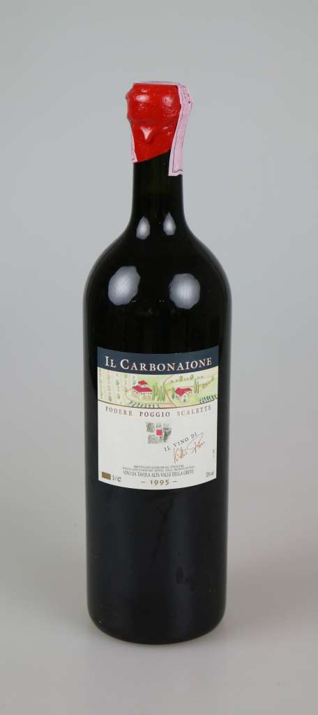 Rotwein, 2 Flaschen Il Carbonaione - Podere Poggio Scalette, Vittorio Fiore, 1995, 3,0 L. Top - Image 2 of 7