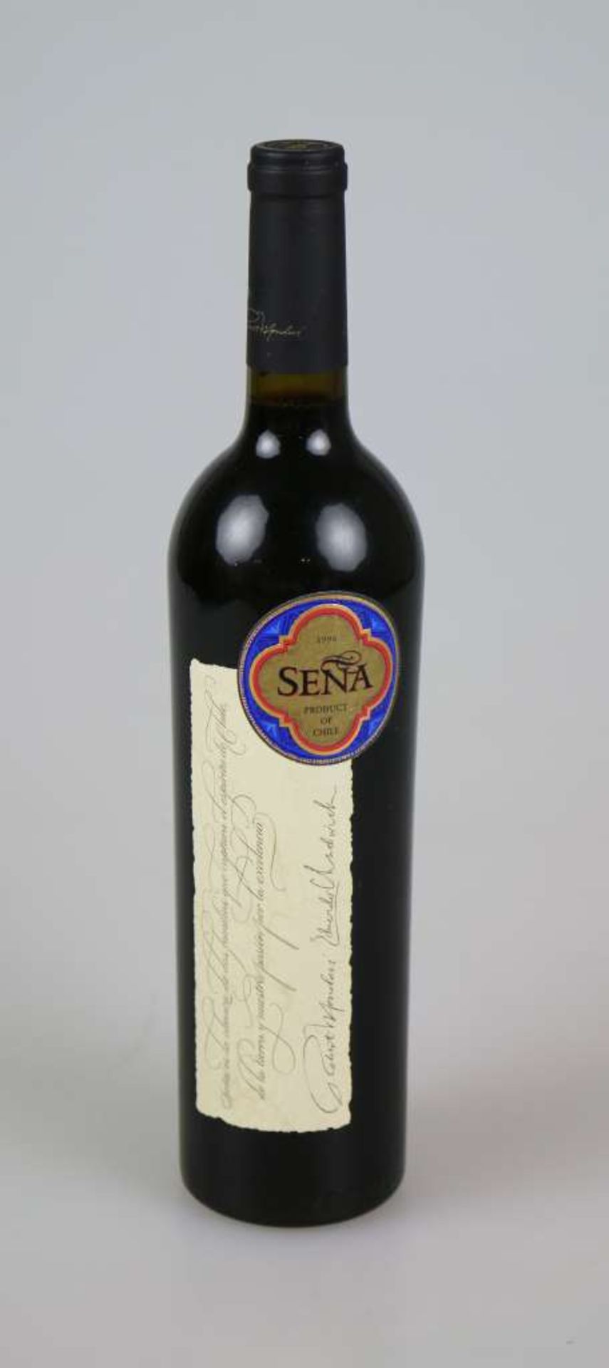 Rotwein, 6 Flaschen Sena, Vina Errazuriz/ Mondavi, Aconcagua Valley Chile, 1996, 0,75 L. In - Bild 3 aus 6