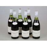 Rotwein, 6 Flaschen Savigny-lès-Beaune, Les Vergelesses 1978, Maison Leroy, Cote Beaune Bourgogne,