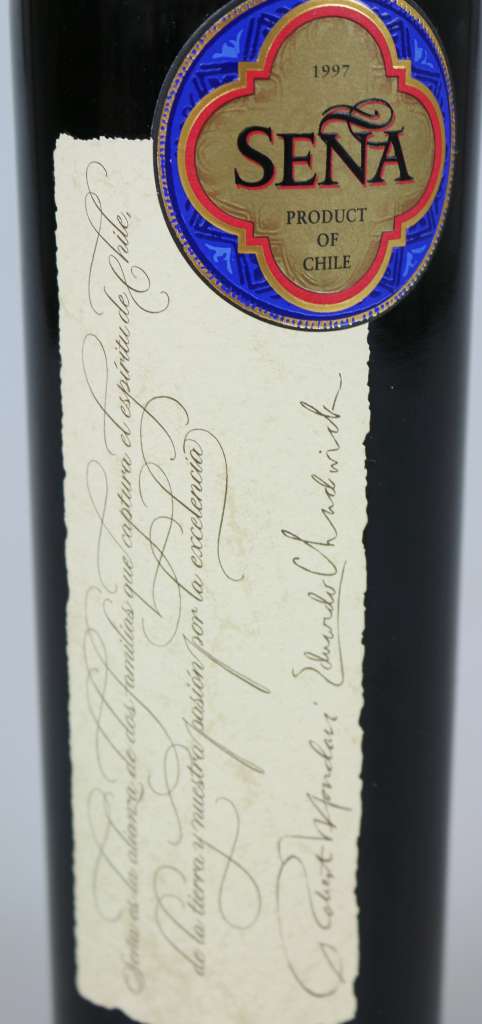 Rotwein, 6 Flaschen Sena, Vina Errazuriz/ Mondavi, Aconcagua Valley Chile, 1997, 0,75 L. In - Image 4 of 6