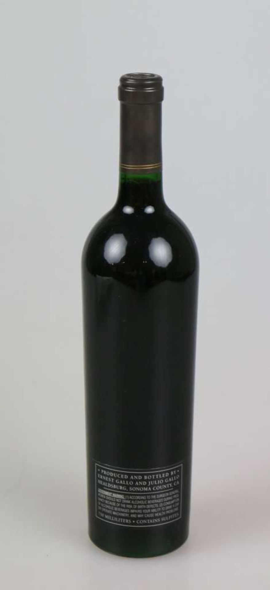 Rotwein, 6 Flaschen Northern Sonoma, "Estate Bottled", E.J.Gallo Vinery, Sonoma Valley, 1992, 0,75 - Bild 4 aus 5
