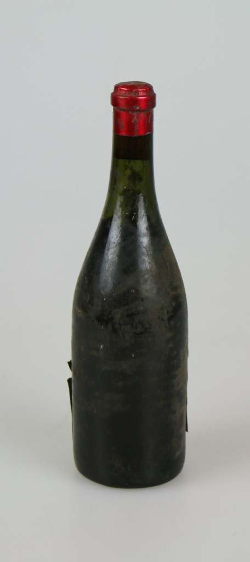 Rotwein, Flasche Clos Vougeot, 1921, 0,75 L. Etikett kaum lesbar, upper mid shoulder. Der Wein - Bild 3 aus 3