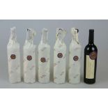 Rotwein, 6 Flaschen Sena, Vina Errazuriz/ Mondavi, Aconcagua Valley Chile, 1995, 0,75 L. Der Wein