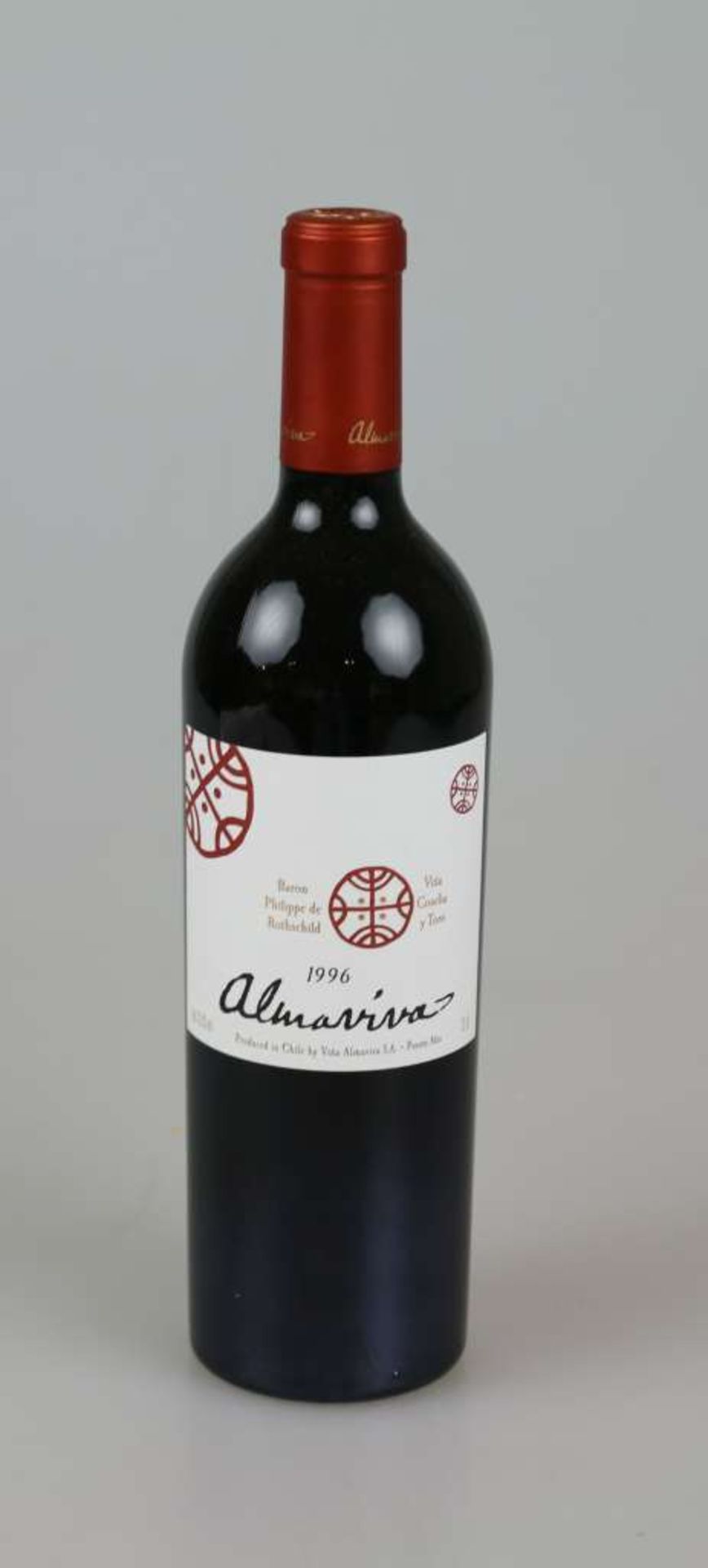 Rotwein, 6 Flaschen Almaviva Conchia y Torro, Edward Chadwick/ Philippe Rothschild, 1996, 0,75 L. In - Bild 2 aus 5
