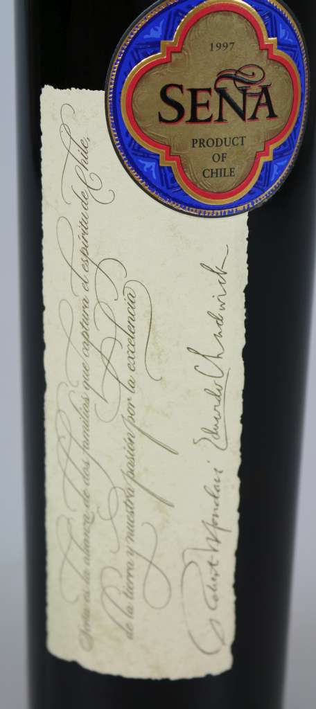 Rotwein, 6 Flaschen Sena, Vina Errazuriz/ Mondavi, Aconcagua Valley Chile, 1997, 0,75 L. In - Image 4 of 6