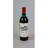 Rotwein, Flasche Château Calon, 1955, 0,75 L. Top shoulder. Der Wein stammt aus einer