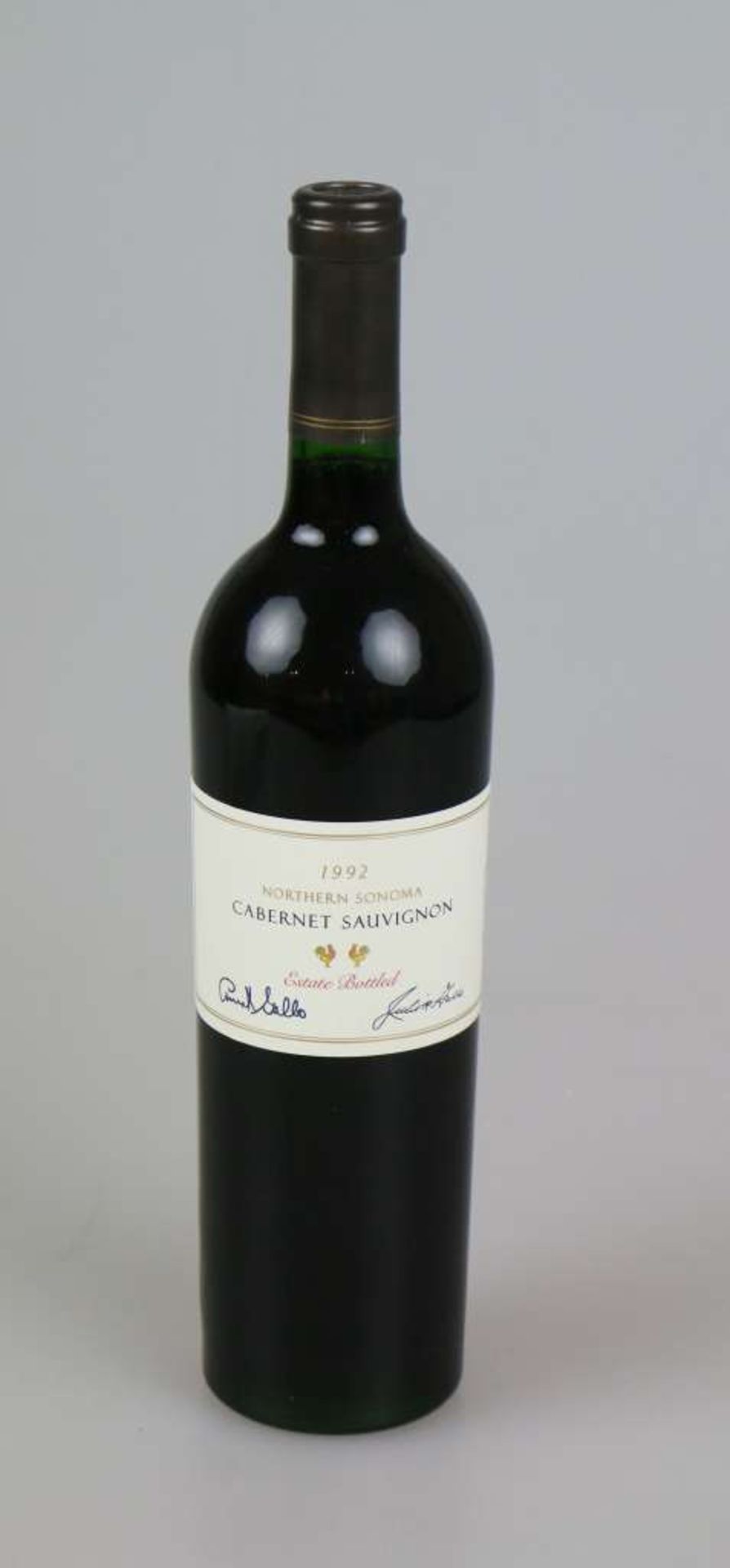 Rotwein, 6 Flaschen Northern Sonoma, "Estate Bottled", E.J.Gallo Vinery, Sonoma Valley, 1992, 0,75 - Bild 2 aus 5