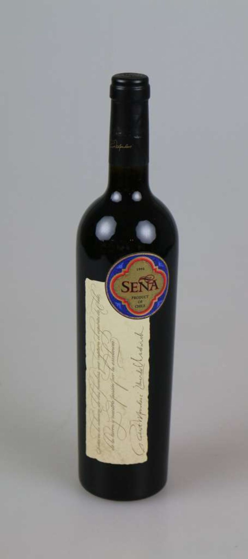 Rotwein, 6 Flaschen Sena, Vina Errazuriz/ Mondavi, Aconcagua Valley Chile, 1998, 0,75 L. In - Bild 3 aus 6