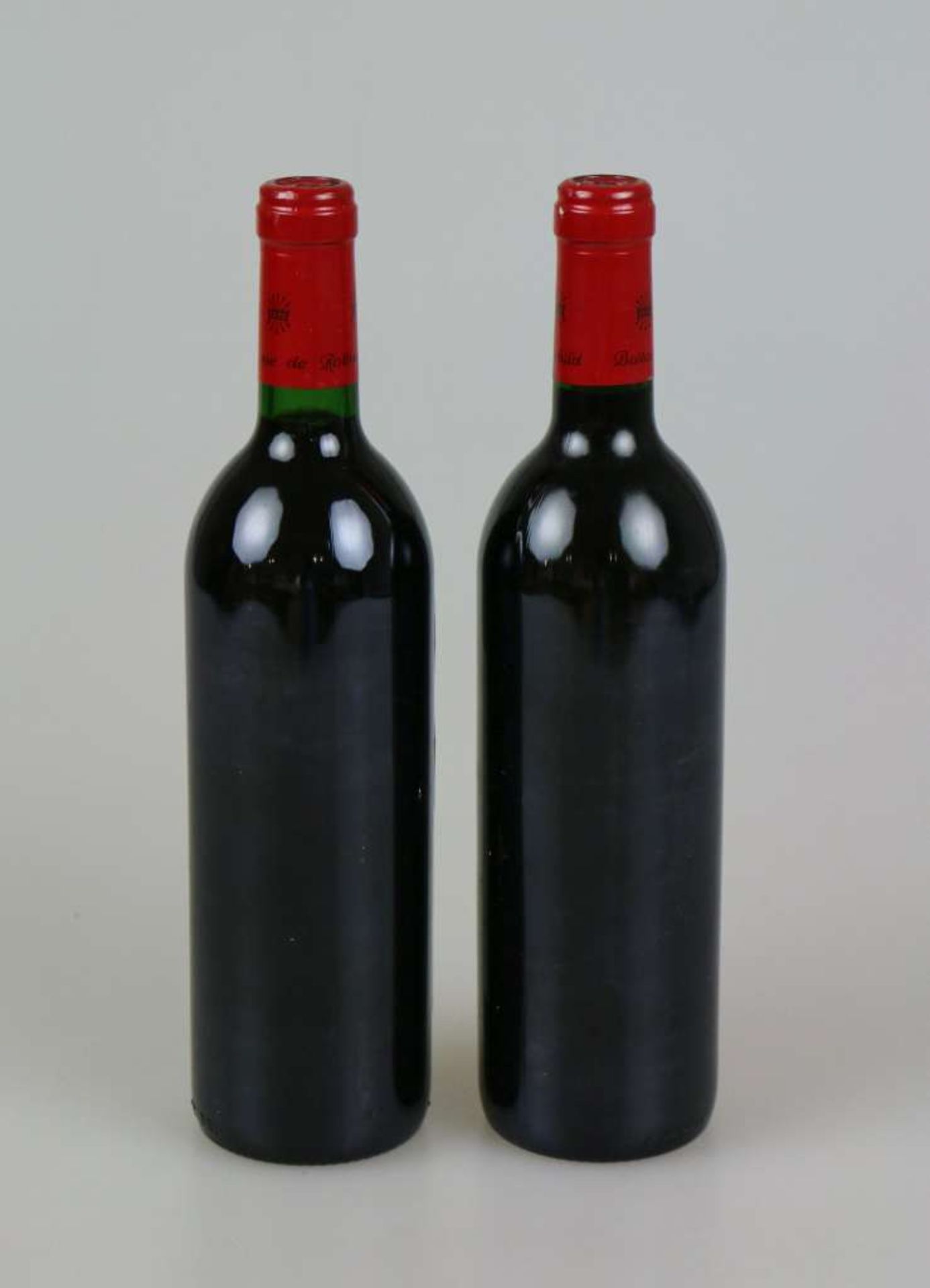 Rotwein, 2 Flaschen La Grand Baron, La BaRonnie, Baron Philippe de Rothschild, 1989, 0,75 L. Top - Bild 3 aus 3