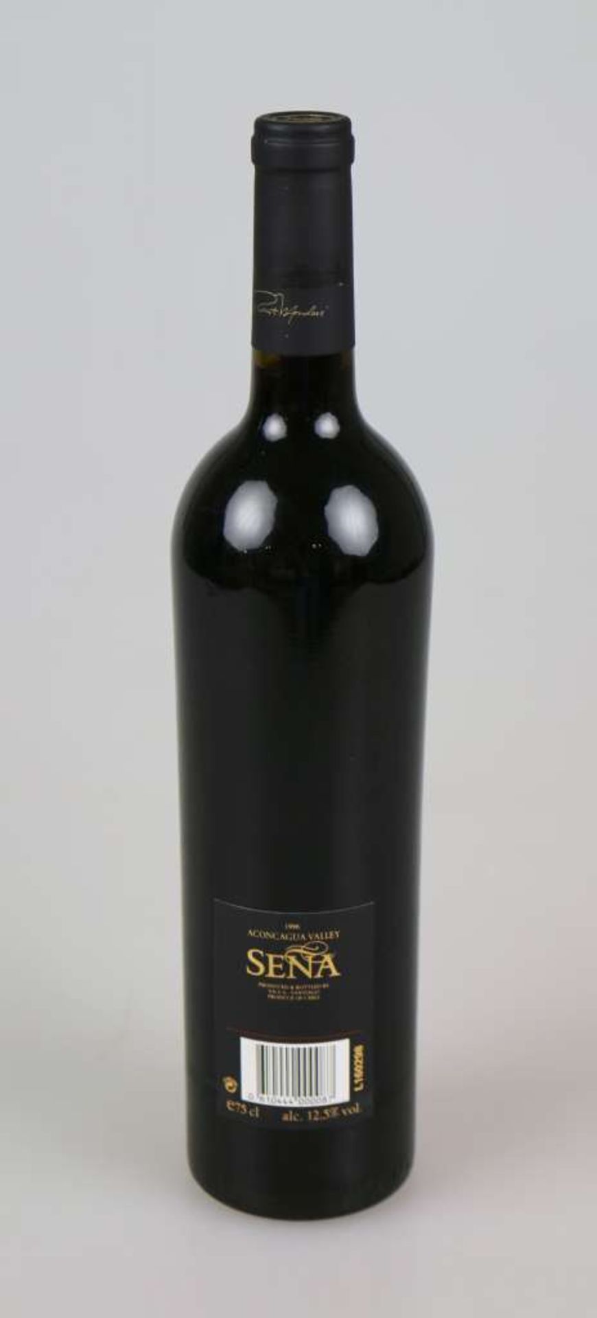 Rotwein, 6 Flaschen Sena, Vina Errazuriz/ Mondavi, Aconcagua Valley Chile, 1996, 0,75 L. In - Bild 5 aus 6
