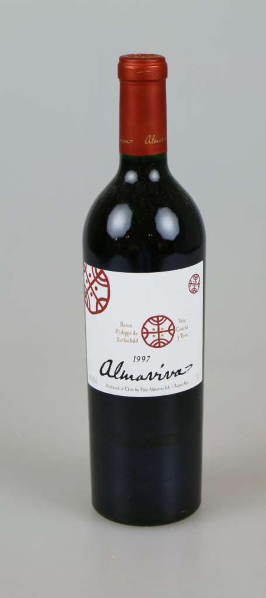 Rotwein, 6 Flaschen Almaviva Conchia y Torro, Edward Chadwick/ Philippe Rothschild, 1997, 0,75 L. In - Bild 2 aus 5