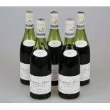 Rotwein, 5 Flaschen Savigny-lès-Beaune, Les Serpentieres 1978, Maison Leroy, Cote Beaune, Bourgogne,