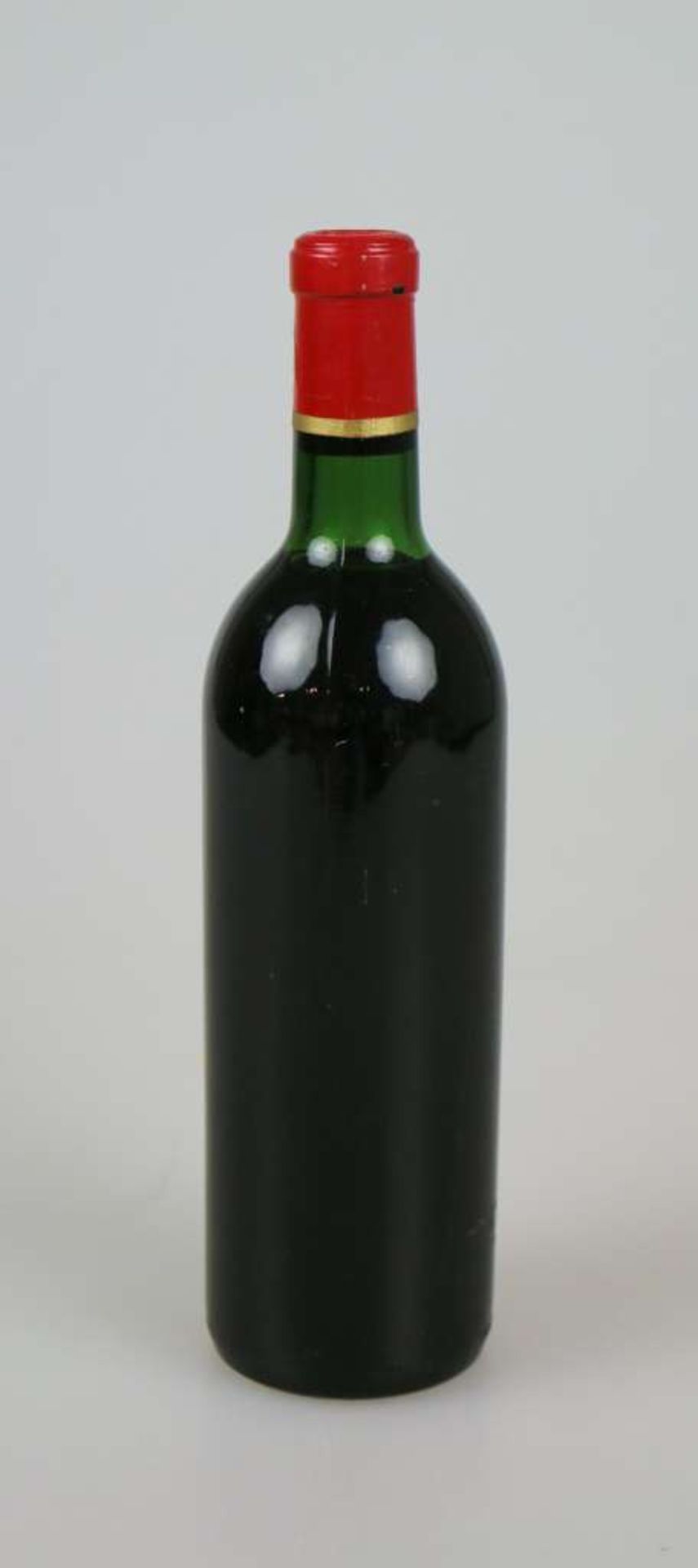 Rotwein, Flasche Château Calon, 1955, 0,75 L. Top shoulder. Der Wein stammt aus einer - Bild 3 aus 3