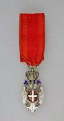Königreich Serbien, Belog Orla (Orden des Weißen Adlers) 5. Klasse, 1. Model (1883 - 1903), Silber