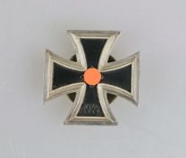 Eisernes Kreuz 1939 1. Klasse an Schraubscheibe, flach, Hersteller: Rudolf Souval, Wien,