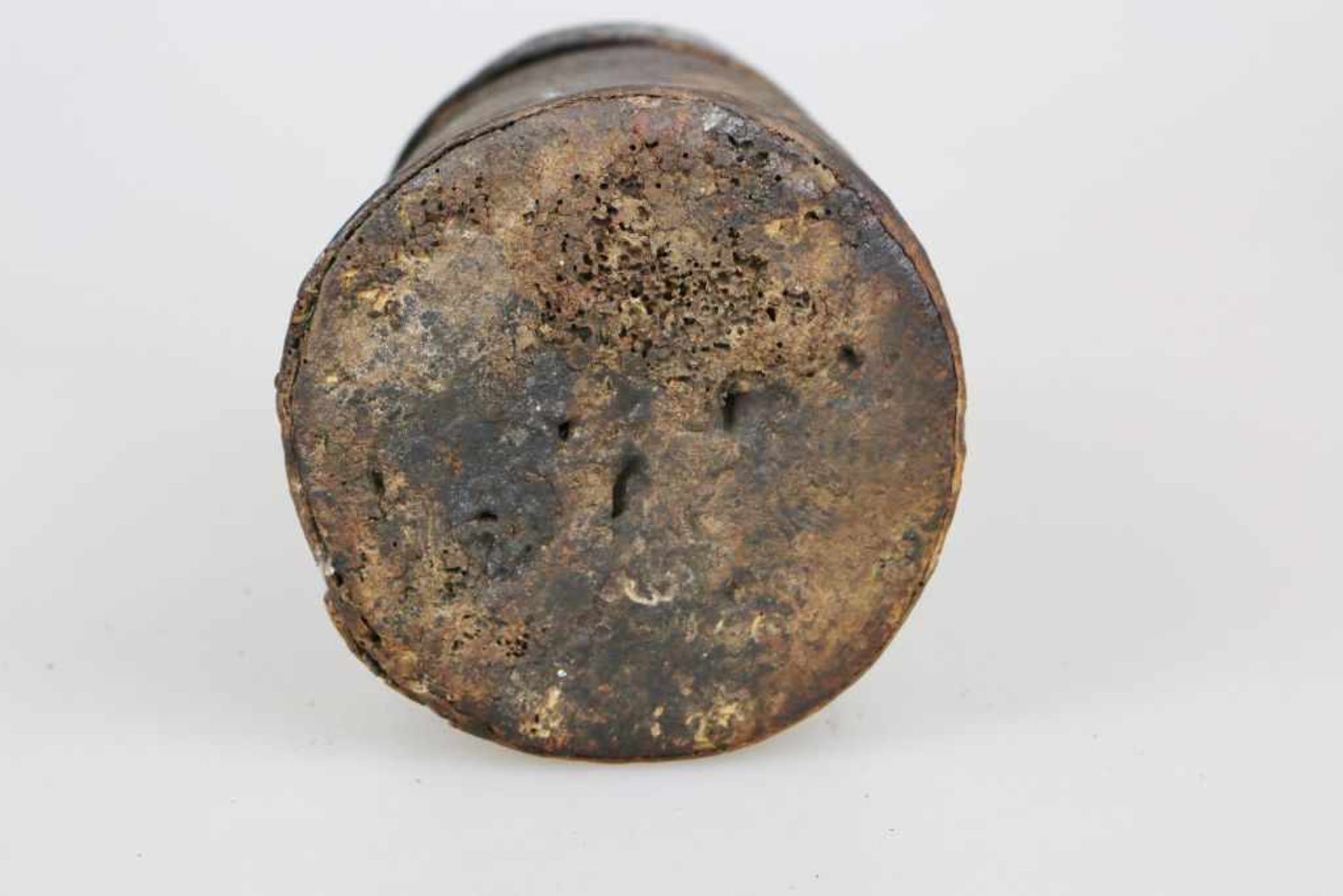 GABUN, FANG, BIERI (BYERIE) äußerst rares Reliquienbehältnis mit Figur, vollständig erhalten. - Image 5 of 5